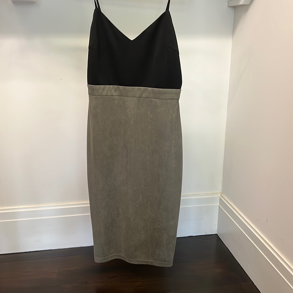 Homage LA Spaghetti Strap Dress Knee Length